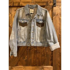 Reserve‎ Fairfax Denim & Leather Jacket